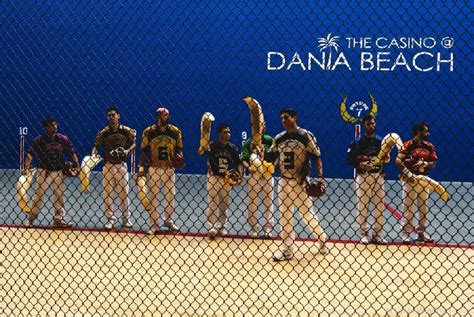Jai alai coming back from the dead in Dania Beach .